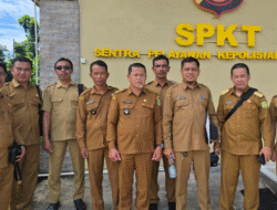 Kades Sejangkung Sambas Laporkan Pencemaran Sungai ke Polda Kalbar