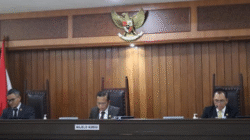 Sidang Majelis Komisi yang dipimpin oleh Moh. Noor Rofieq sebagai Ketua Majelis, sidang dilaksanakan di Ruang Sidang KPPU, Selasa (58). Foto KPPU