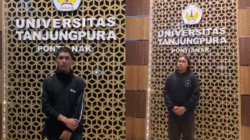 Mahasiswa Fakultas Hukum, Radja Batuah, dan Presiden Mahasiswa UNTAN, Muhammad Najmi, membuat video klarifikasi dan permintaan maaf bersama sebagai tindak lanjut dari proses mediasi yang telah dilakukan.
