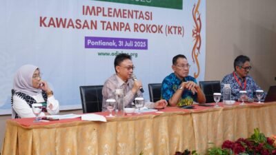 Komitmen Pemkot Pontianak Wujudkan Lingkungan Sehat Melalui Kawasan Tanpa Rokok