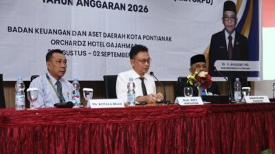 Wali Kota Edi Kamtono Arahkan Penyusunan Anggaran Pemkot Pontianak 2026: Fokus Kesejahteraan dan Efisiensi