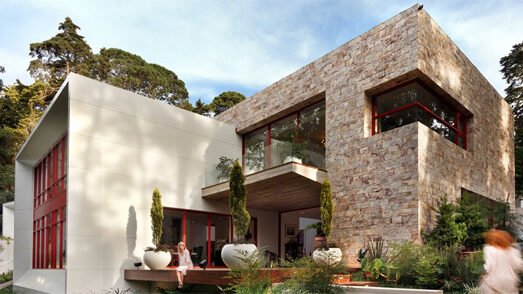 Ilustrasi vila diduga milik mantan tentara Israel IDF.