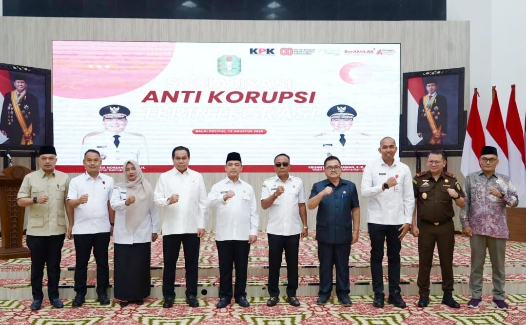 "Gubernur Kalbar Ria Norsan mengajak jajarannya menjaga integritas untuk memperkuat budaya antikorupsi, seiring dengan sosialisasi dan penguatan program dari KPK di lingkungan Pemprov Kalbar."