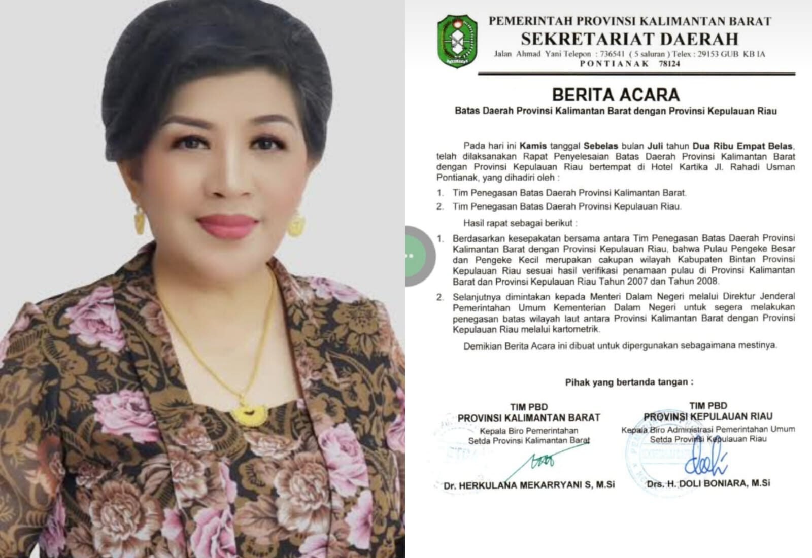 "herkulana-enggan-tanggapi-status-pulau-pengeke"