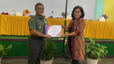 Kodam XII/Tanjungpura memberikan kuliah umum wawasan kebangsaan kepada 467 mahasiswa baru Fakultas Kehutanan Untan dalam kegiatan PKKMB. (Dok. HO/Faktakalbar.id)