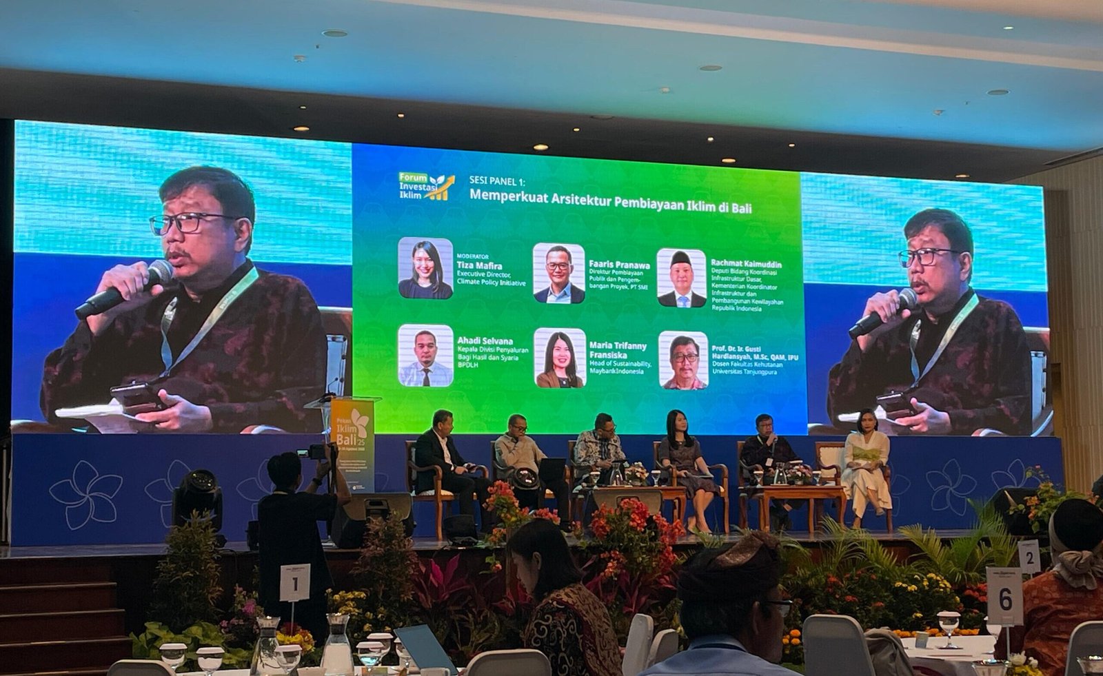 "Gusti Hardiansyah, Ketua POKJA REDD+ Kalbar 2012-2020 dan Guru Besar Fahutan UNTAN, berbagi pengalaman kunci Kalimantan Barat dalam memperkuat arsitektur pembiayaan iklim Indonesia. (Dok. Faktakalbar.id)"