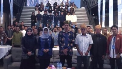 Ketua Bappeda Kalbar Mahmudah, secara resmi membuka Borneo BIM Festival 2025 di PORT 99 Pontianak, Jumat (22/8/2025).