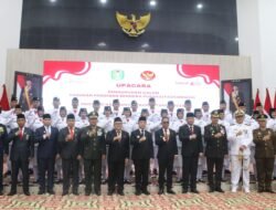Kapoksahli Pangdam Hadiri Pengukuhan Paskibraka Provinsi Kalbar Tahun 2025