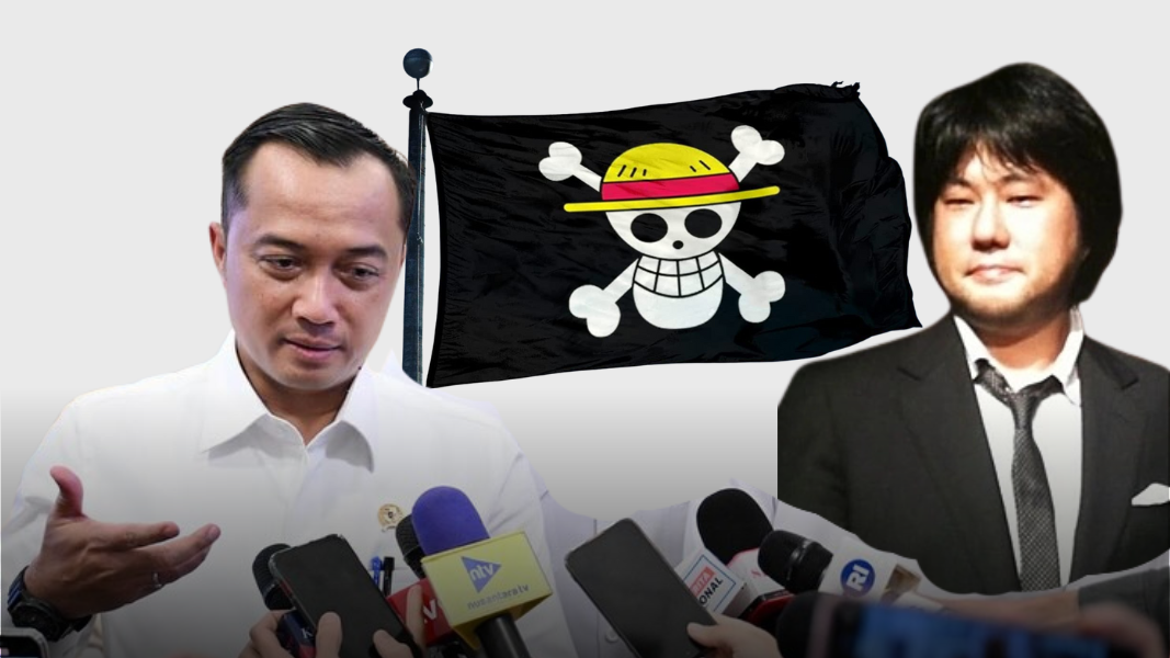 Prasetyo Hadi diwawancara media terkait pengibaran bendera One Piece pada HUT RI ke-80. (Dok. Faktakalbar.id)