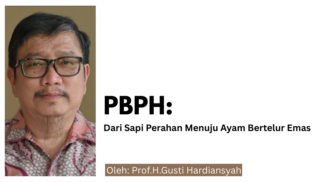 Prof. H. Gusti Hardiansyah, Ketua ICMI Kalbar, penulis opini tentang reformasi PBPH. (Dok. Faktakalbar.id)