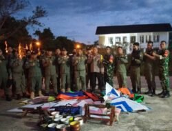 Puluhan Layangan dan Mesin Gerinda Disita, Aparat Ancam Razia Berlanjut