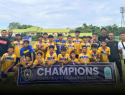 SSB Kapuas Khatulistiwa Juara Piala Soeratin U-13 Kalbar