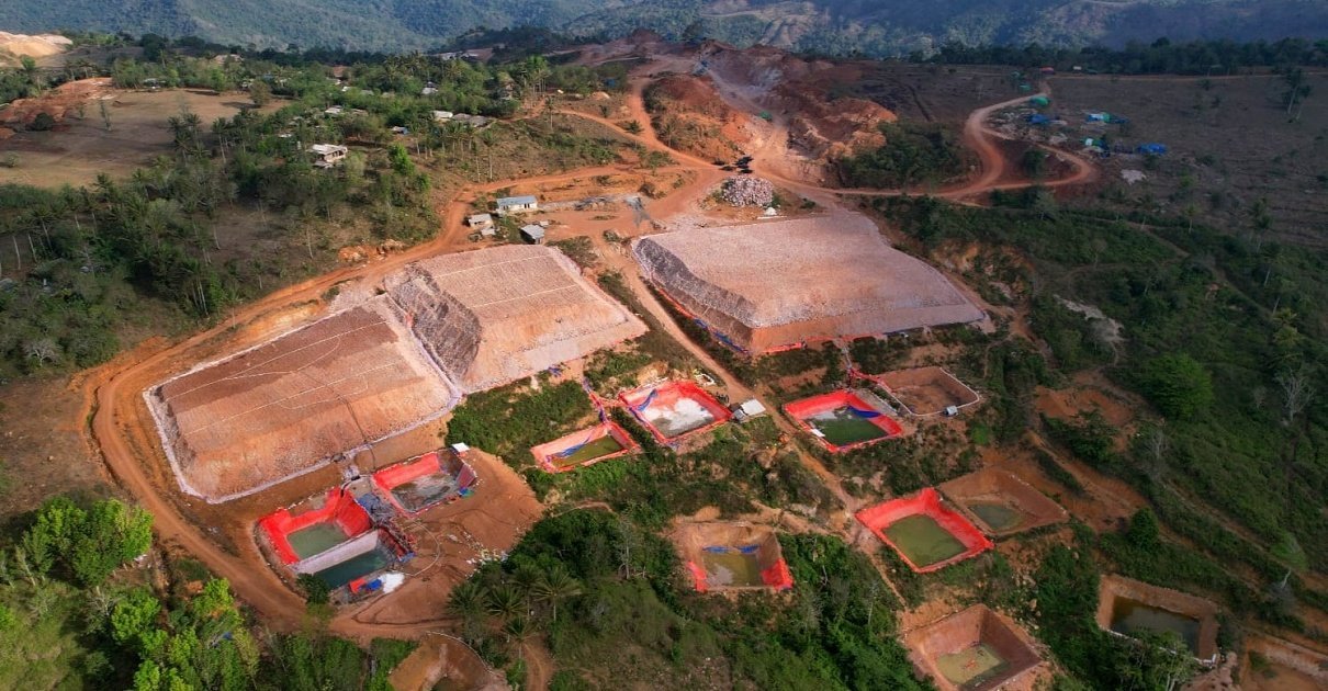 Aktivitas penambangan di salah satu lokasi yang menjadi target operasi penegakan hukum terhadap praktik pertambangan tanpa izin.