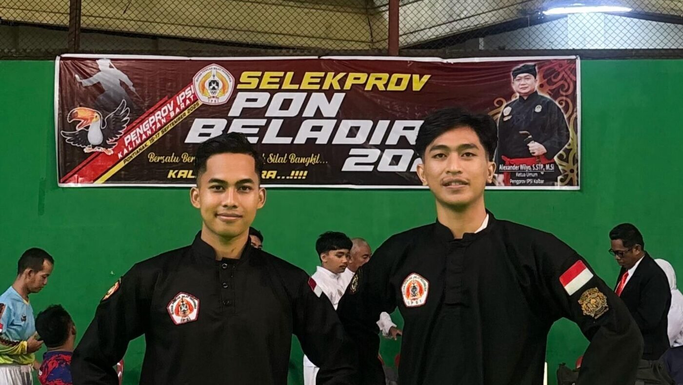 "Dua anggota Polres Kayong Utara, Bripda Samsul dan Bripda Matando, siap berlaga di PON 2025 mewakili Kalimantan Barat di cabang olahraga beladiri. "