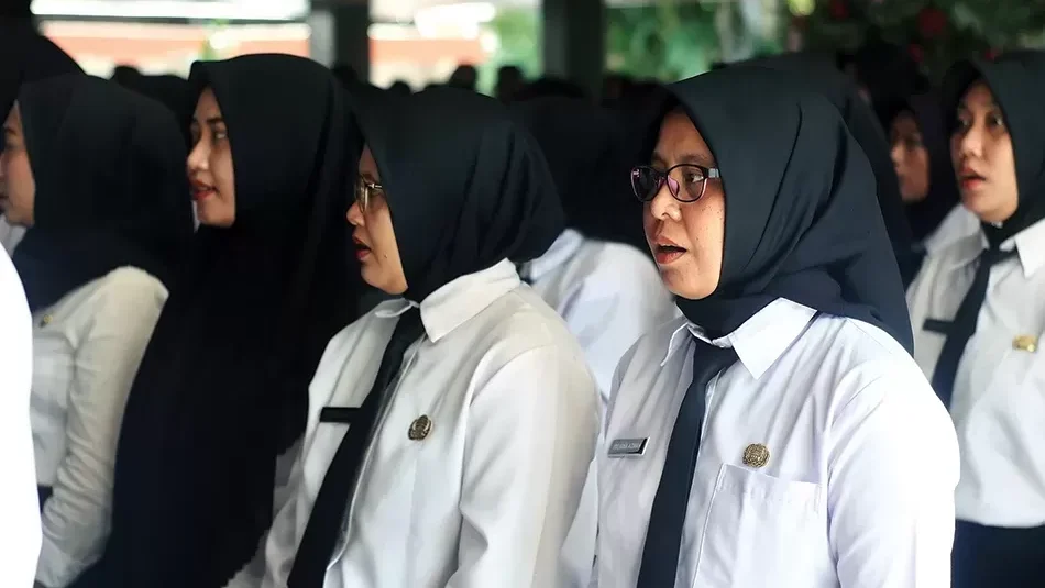 Pemerintah memberikan jaminan kesejahteraan yang lebih baik bagi jutaan tenaga non-ASN melalui skema PPPK Paruh Waktu. (Dok. Instagram/@humaskabupatennganjuk)