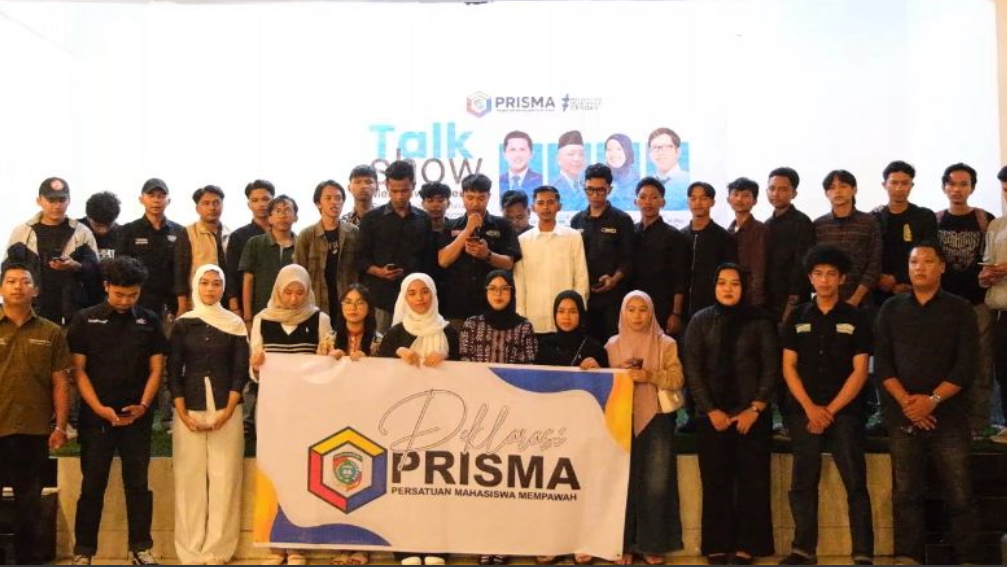 Foto dokumentasi saat deklarasi PRISMA, organisasi mahasiswa asal Mempawah, di Pontianak. (Dok. Ist)