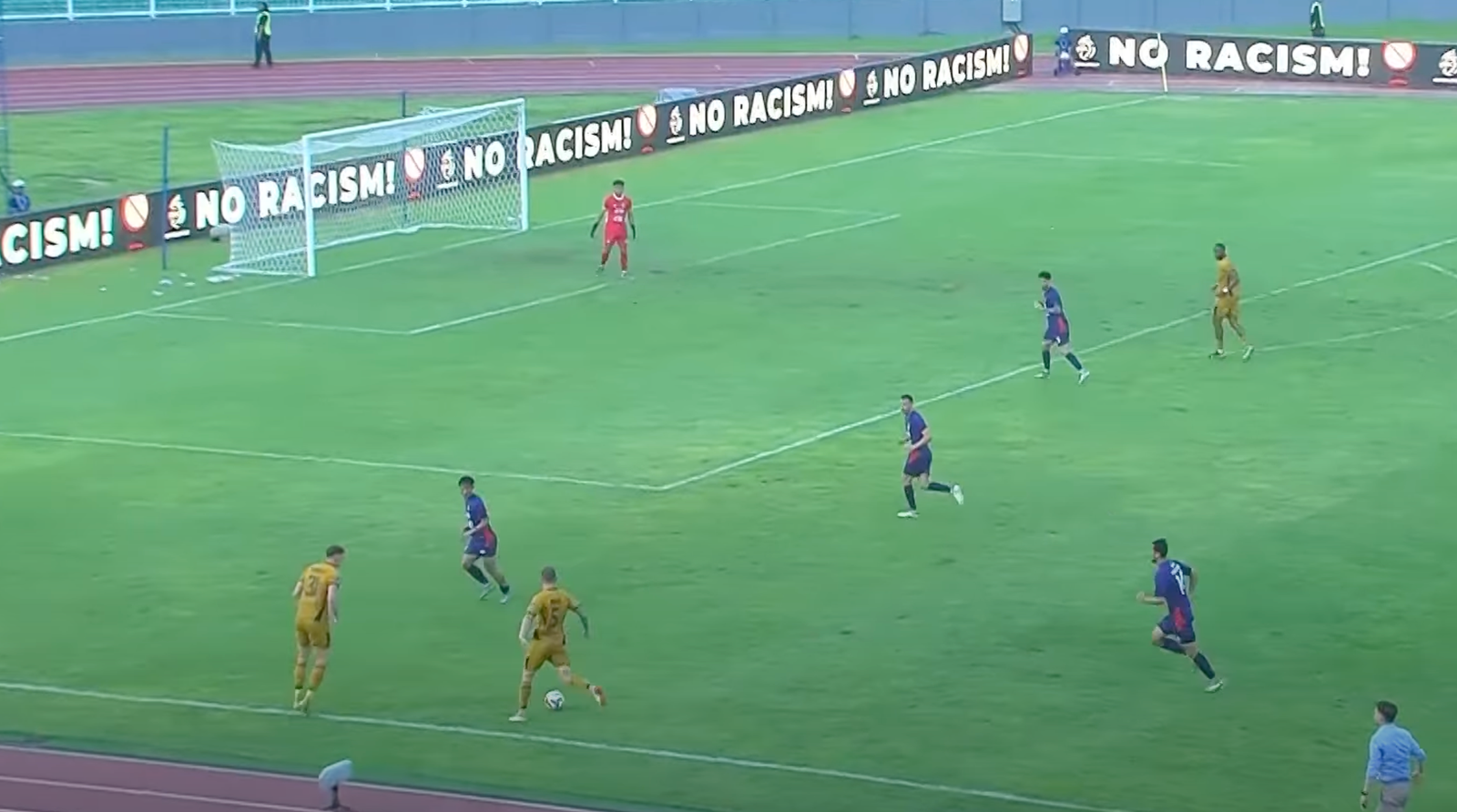 "Bhayangkara FC berhasil mengamankan kemenangan 1-0 atas Persik Kediri di Super League 2025/2026. (Dok. Tangkapan Layar Vidio)"