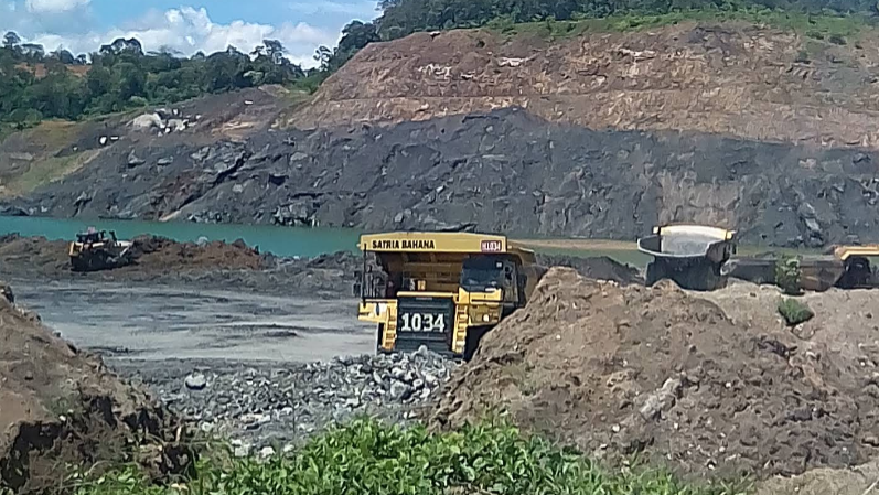 Salah Satu Tambang Batu Bara di Tanjung Enim, Kec. Lawang Kidul, Kabupaten Muara Enim, Sumatera Selatan. (Dok. Ist)