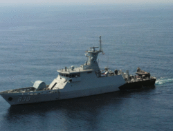 Latihan Artileri KRI Halasan-630 di Dabo Singkep Tunjukkan Kesiapsiagaan Prajurit TNI AL