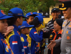 Kapolres Bengkayang Lepas 21 Atlet Karate untuk Berlaga di Bupati Sambas Cup I