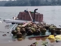 Kapal Angkut Sembako Meledak di Sungai Kapuas Sanggau, Diduga Dipicu Uap Pertalite