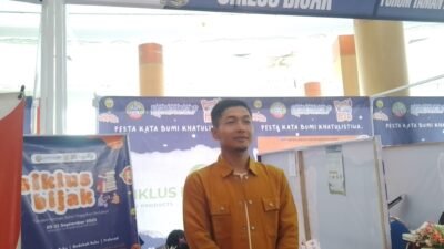 Pesta Kata Bumi Khatulistiwa: Siklus Bijak Ajak Warga Pontianak Kurangi Limbah Lewat Tukar Barang