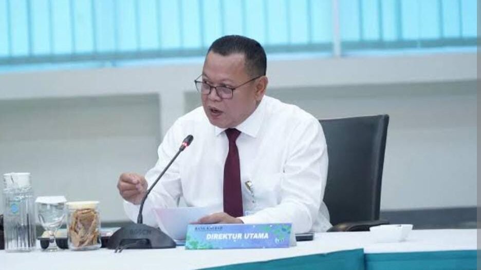 Direktur Utama Bank Kalbar, Rokidi, memaparkan pencapaian kinerja bank yang cemerlang hingga Agustus 2025.