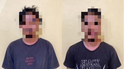 Dua pelaku dugaan tindak pidana pencurian sepeda motor di Kabupaten Melawi berhasil diamankan oleh petugas.