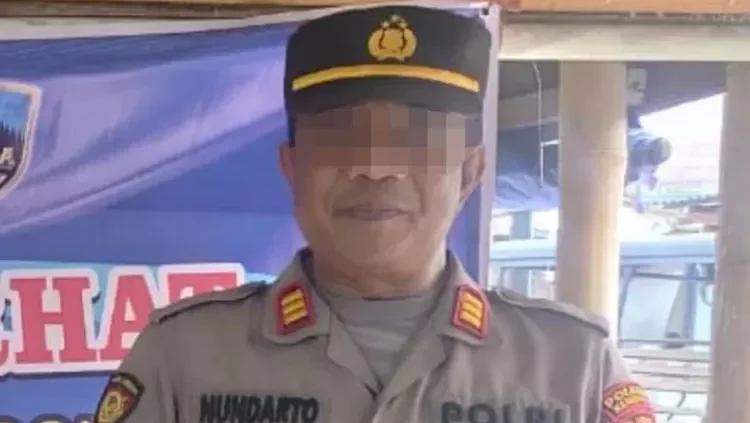 AKP Nundarto, oknum Kapolsek Brangsong yang kini menghadapi kasus perselingkuhan dan terancam sanksi berat dari Propam Polda Jateng.