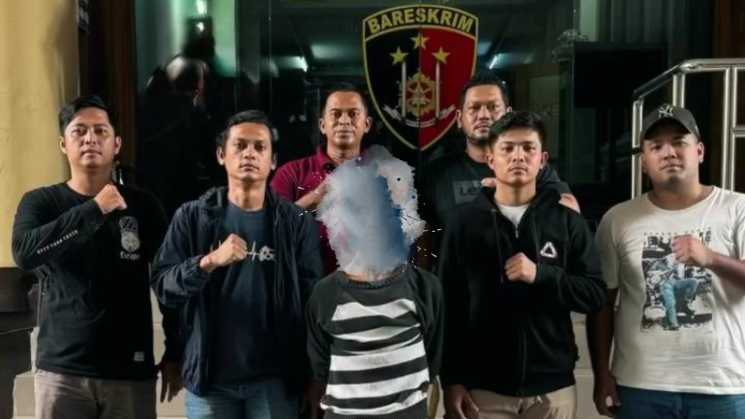 Petugas kepolisian dari Unit Resmob Polda Kalbar berhasil menangkap pelaku pencurian motor kurang dari 12 jam. (Dok. HO/Faktakalbar.id)