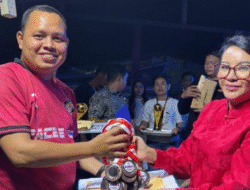 Banteng Cup 2025: Bupati Landak Karolin Margret Natasa Tutup Open Turnamen di Pahauman