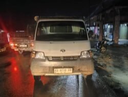 Pengendara Motor Tewas Usai Tabrak Pikap di Jalan Raya Mandor Landak