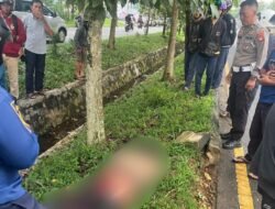 Pengendara Motor Meninggal dalam Kecelakaan Tunggal di Jalan Arteri Supadio