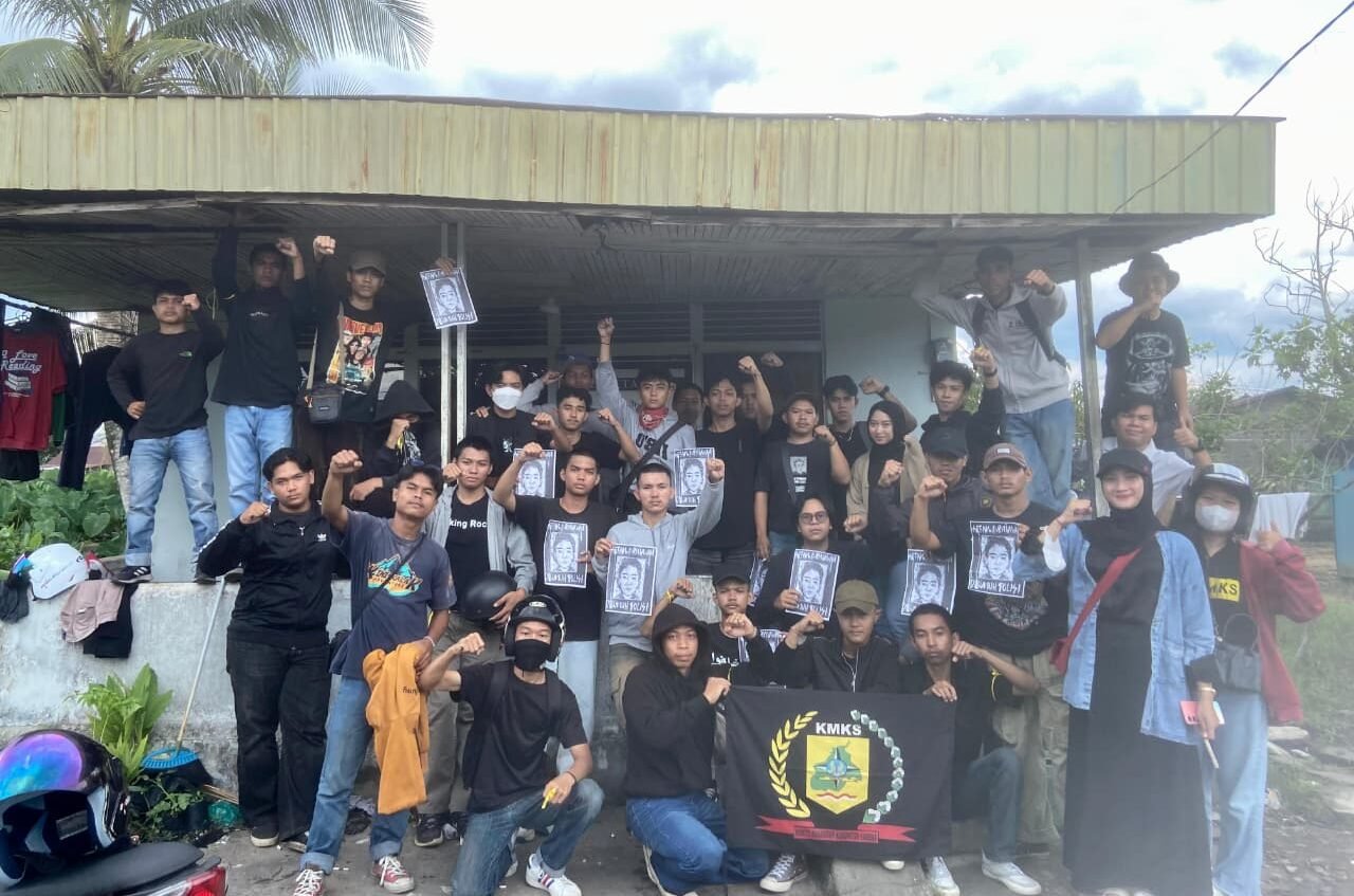 "Komite Mahasiswa Kabupaten Sambas (KMKS). (Dok. Ist)"