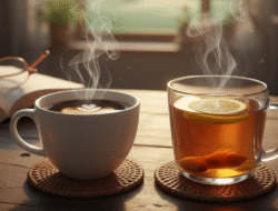 Mana yang Lebih Baik Kopi atau Teh di Pagi Hari? Fokus Tajam vs Efek Menenangkan