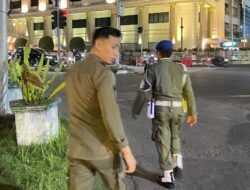 Satpol PP Pontianak Gencarkan Patroli di Simpang Traffic Light untuk Ketertiban Umum