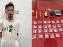 Pengedar Sabu di Ketapang Dibekuk, Barang Bukti 7,29 Gram Disita