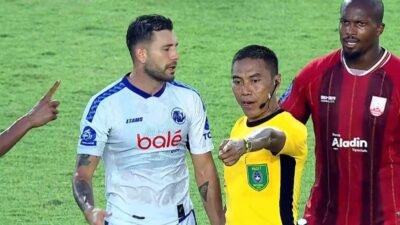 Persis Berbagi Poin dengan Arema FC, Imbang Dramatis 2-2 di Manahan