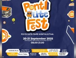 PontiLite Fest 2025: Pesta Literasi Meriahkan Bulan Gemar Membaca di Pontianak