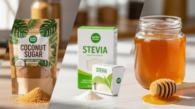 "Ingin hidup lebih sehat? Temukan rahasia pemanis pengganti gula alami yang bebas kalori, aman untuk diet, dan tidak menaikkan gula darah. (Dok. Faktakalbar.id)"