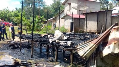Rumah di Kapuas Sanggau Ludes Terbakar, Diduga Akibat Korsleting Listrik
