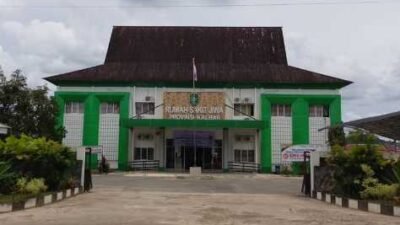 "Bangunan Rumah Sakit Jiwa (RSJ) Provinsi Kalimantan Barat, yang menjadi sorotan publik terkait proses tender pembangunan gedung dengan penawaran yang jauh di bawah Harga Perkiraan Sendiri (HPS). (Dok. Dhn/Faktakalbar.id)"