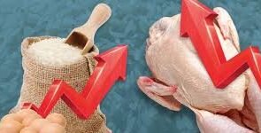 "Pemerintah fokus mengendalikan inflasi dengan menjaga stabilitas harga ayam ras dan beras, di tengah tantangan kenaikan harga komoditas pangan lainnya."