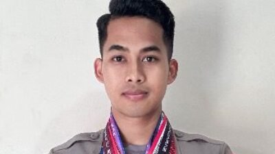 "Samsul Arifin, anggota Sat Samapta Polres Kayong Utara, terpilih mewakili Kalbar sebagai atlet pencak silat di PON Bela Diri Kudus 2025."