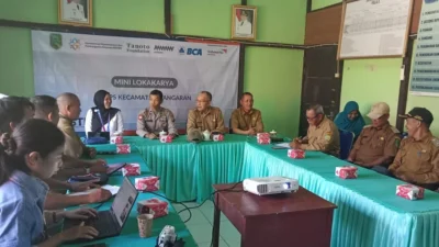Mini Lokakarya TPPS Kecamatan Tangaran, Senin (13/10/2025), yang membahas strategi percepatan penurunan stunting. (Dok. Ist)