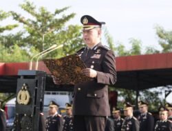 Irwasda Polda Kalbar Pimpin Upacara Peringatan Hari Kesaktian Pancasila