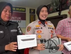 Kompak Berbuat Kriminal, Sepasang Kekasih di Pontianak Curi Laptop untuk Beli Sabu
