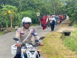 Pawai Karnaval Hari Kesaktian Pancasila di Sukadana Berlangsung Aman dan Lancar