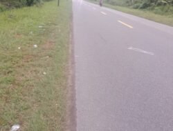 Olah TKP di Teluk Suak Sudah Dilakukan, Moge BMW Silver Masih Misteri: Jatuh Sendiri atau Tabrakan?