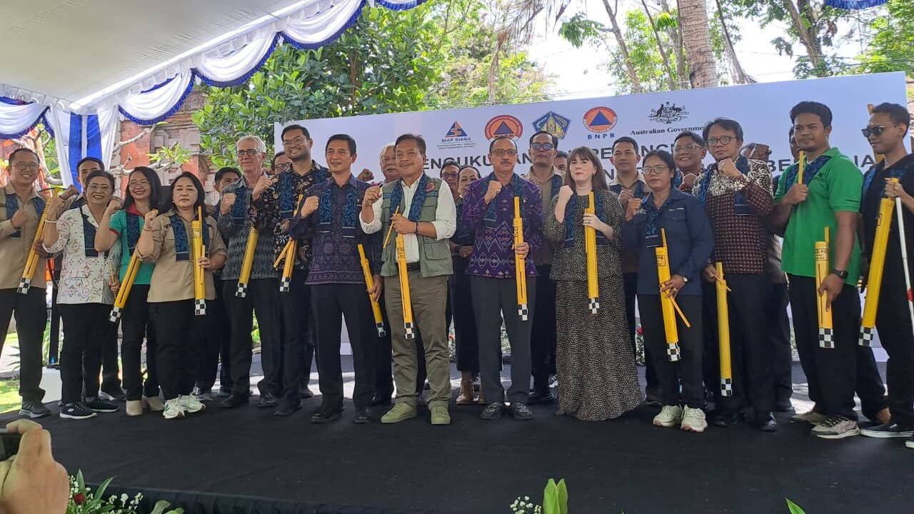 BNPB meresmikan ULD PB Provinsi Bali untuk memastikan penanggulangan bencana yang inklusif, melibatkan penyandang disabilitas sejak tahap perencanaan.